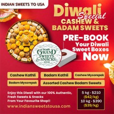 Diwali Cashew & Badam Special Sweets Bundle - 5kg