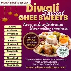 Diwali Ghee Sweets Bundle - 5 kg